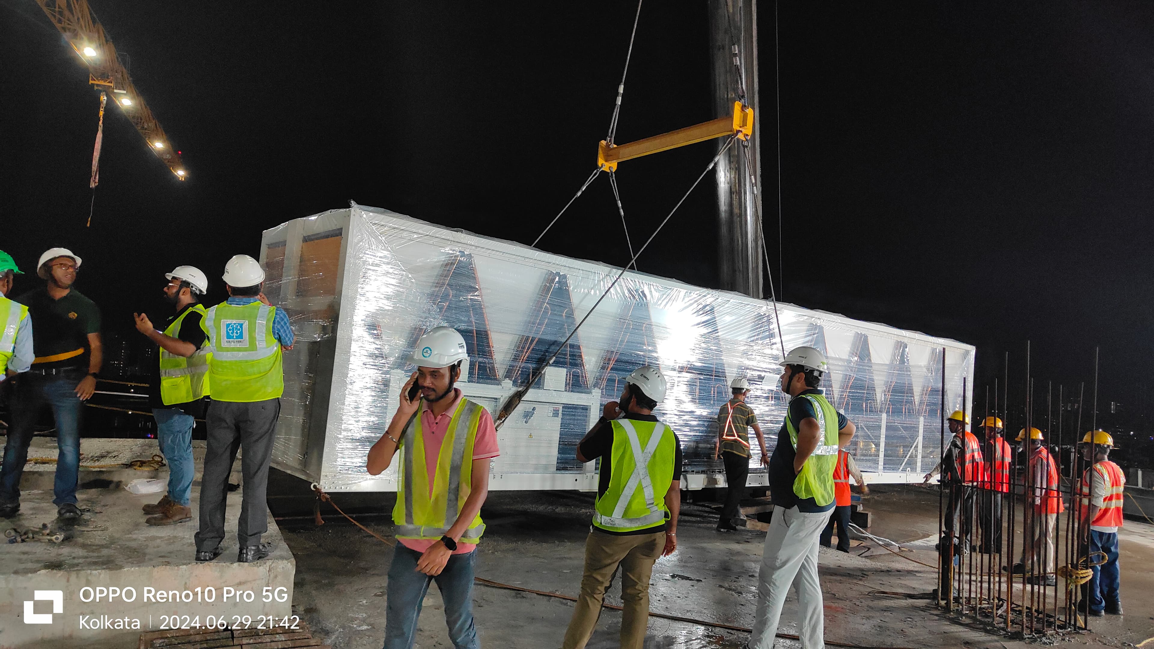 Final Chiller Installation