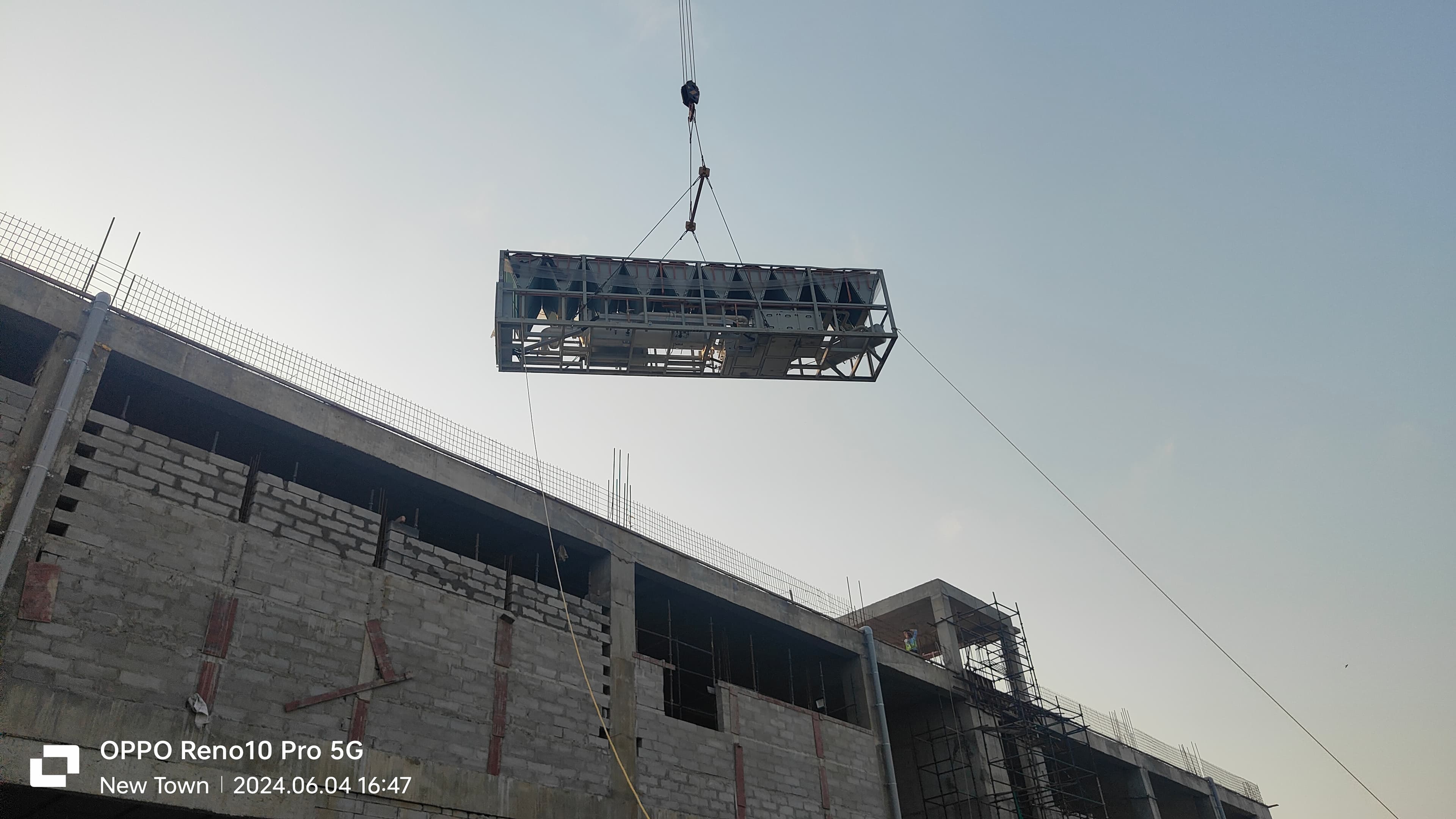 Chiller Placed – Ready for Commissioning