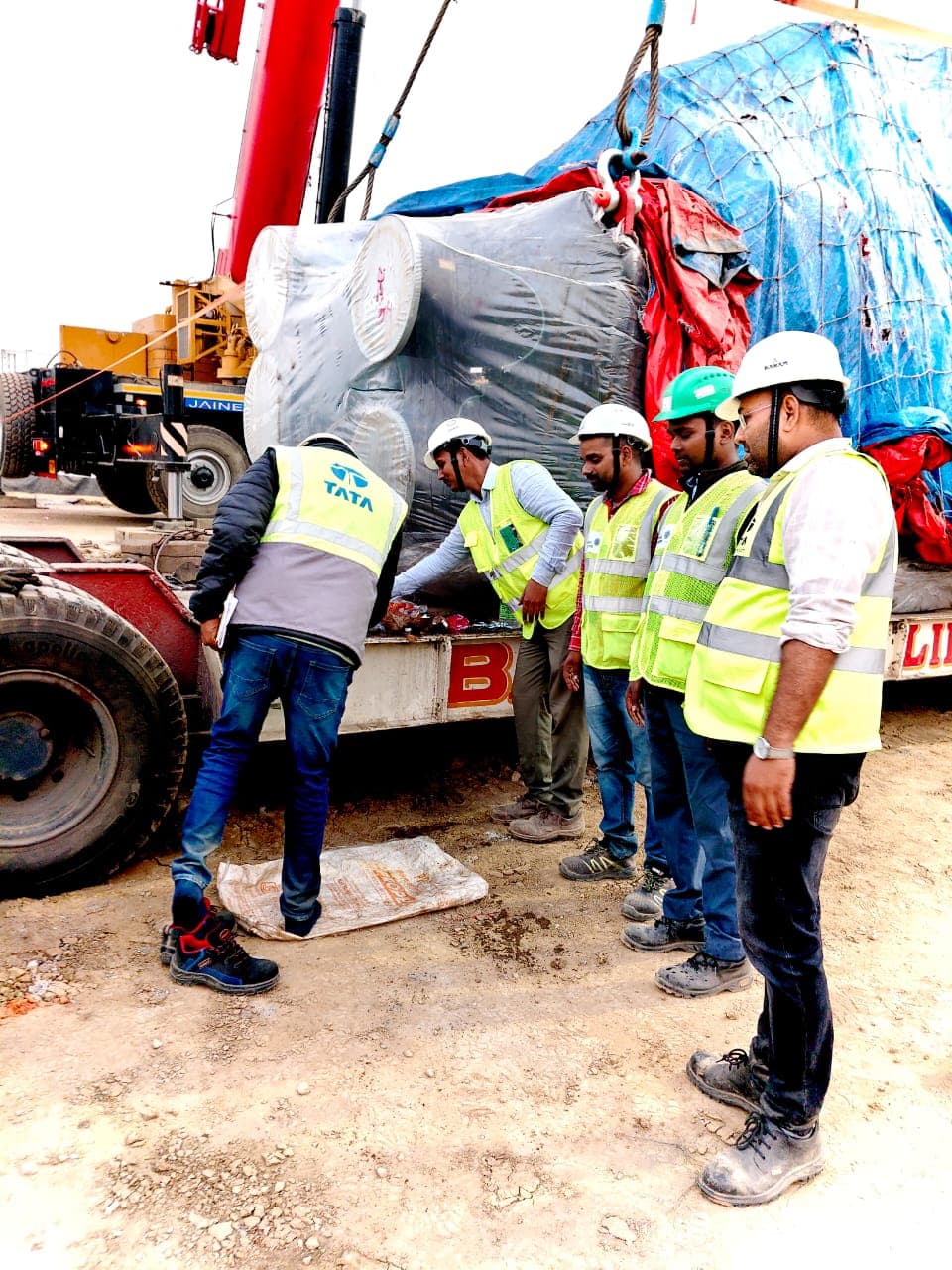 Crew Ready – TATA Projects Site