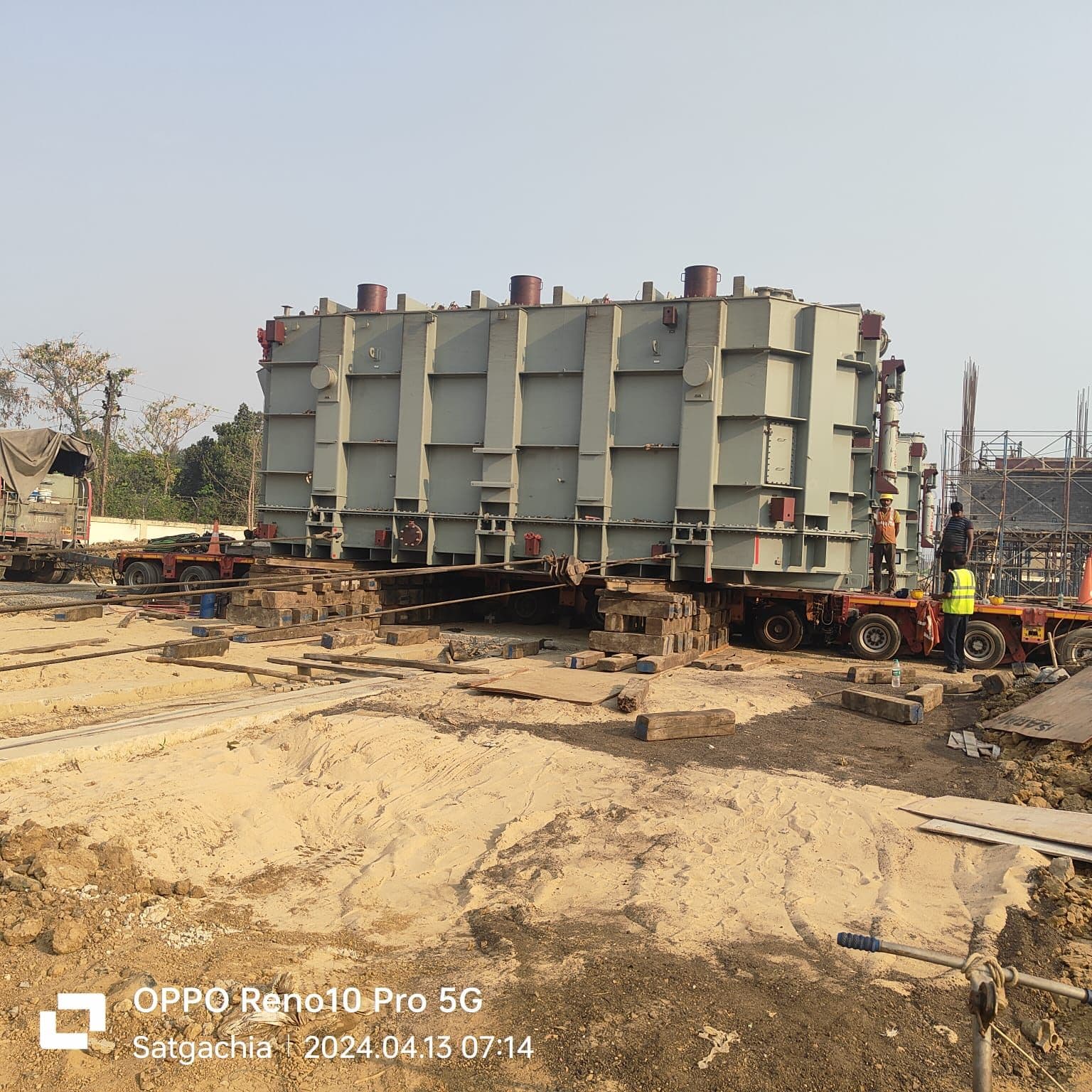 510 MVA Transformer Unloading & Foundation Shifting