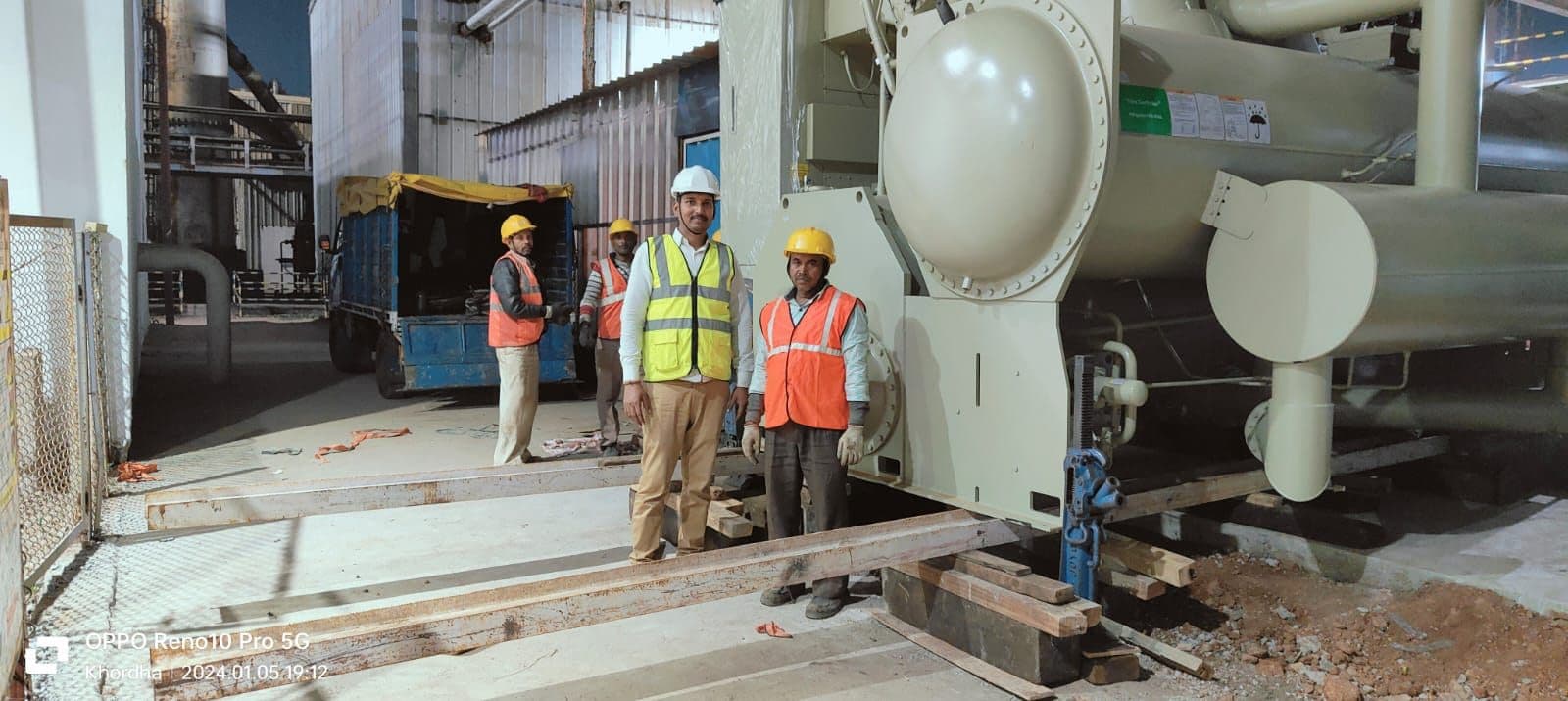 Chiller Unloading & Shifting — Coca-Cola Plant, Khurda — Photo 2