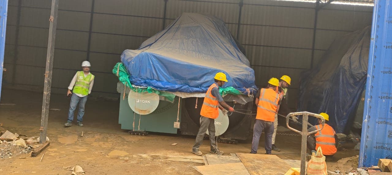 Johnson Controls YORK Chillers — OSAT Semiconductor Facility, Assam