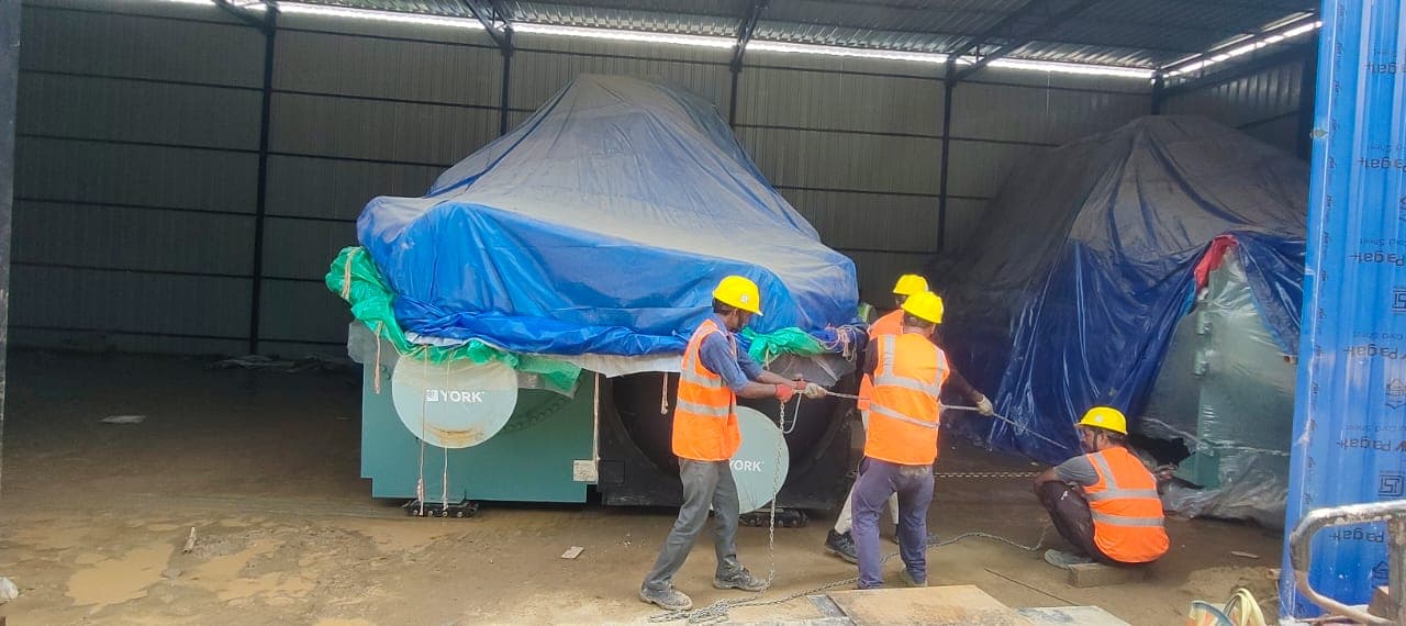 Johnson Controls YORK Chillers — OSAT Semiconductor Facility, Assam — Photo 2