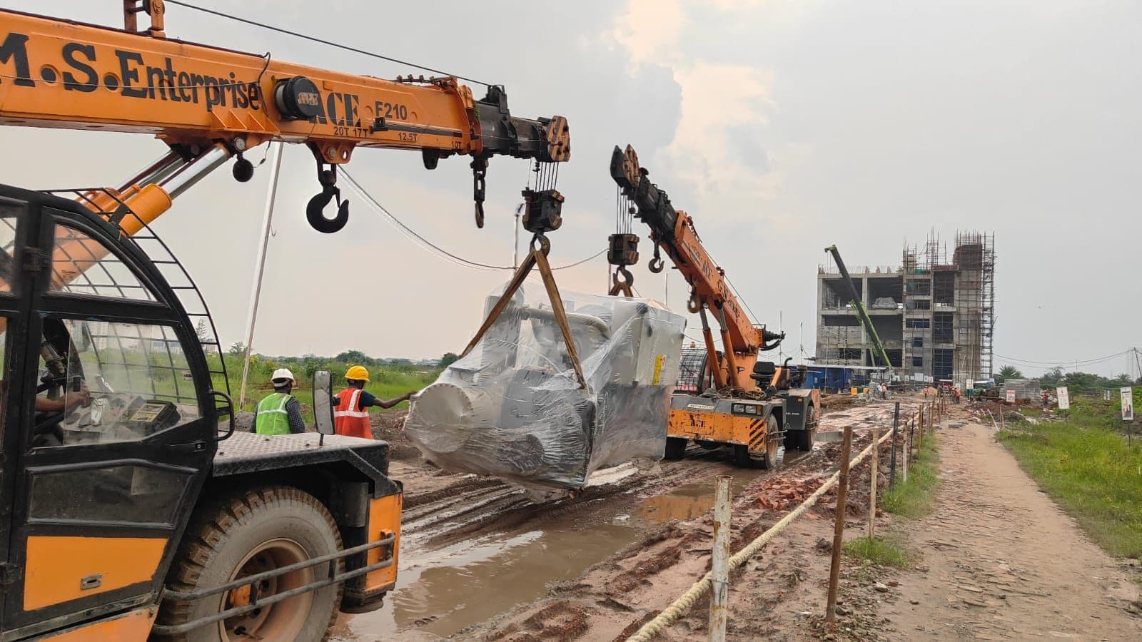 450 TR Chiller Dismantling & Reinstallation — RDB Project — Photo 2
