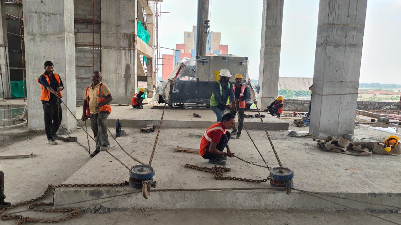 450 TR Chiller Dismantling & Reinstallation — RDB Project — Photo 3