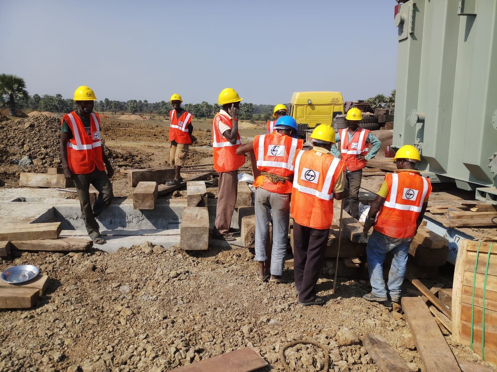 50 MVA Transformer Unloading — L&T Jharkhand