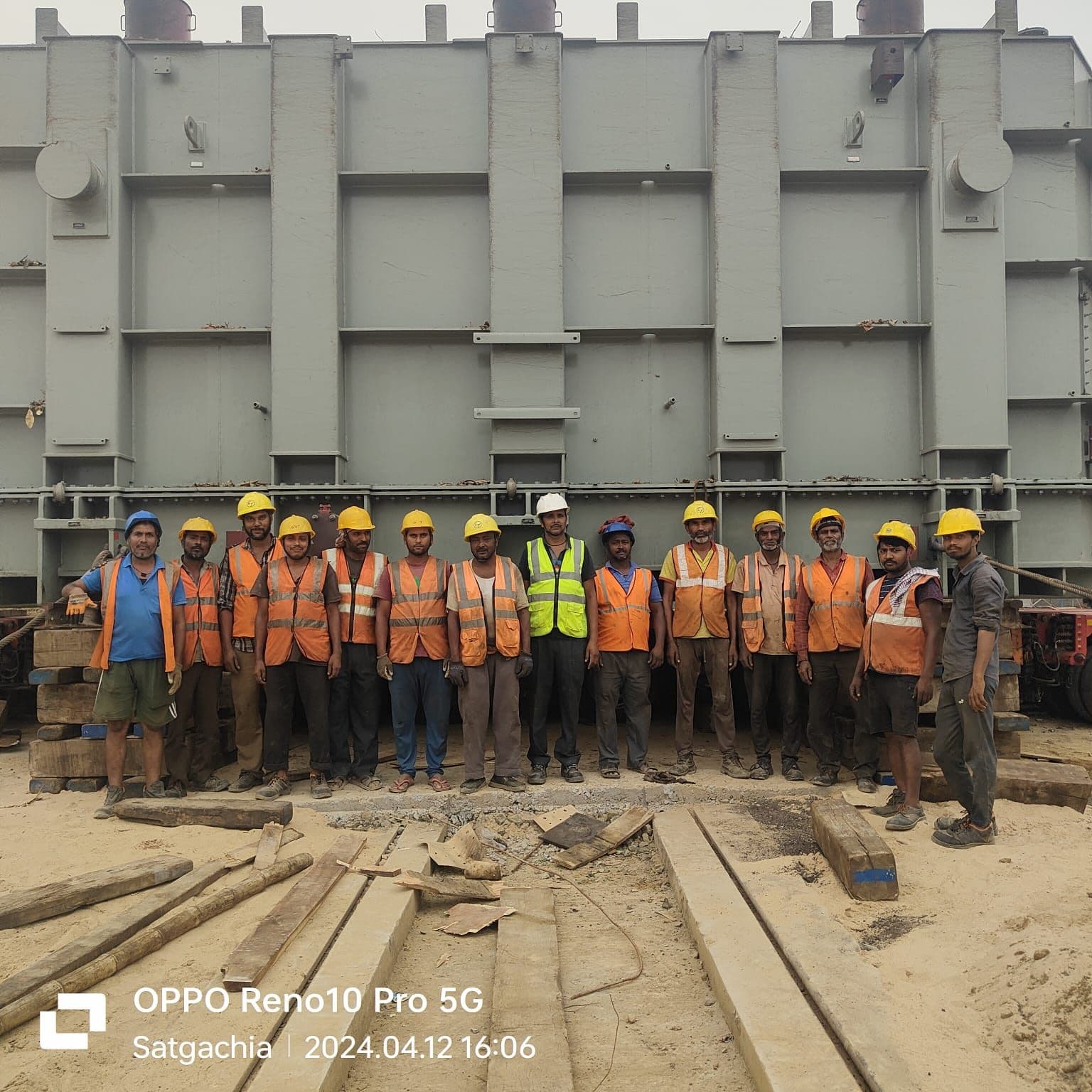 510 MVA Transformer Unloading & Foundation Shifting — Photo 3